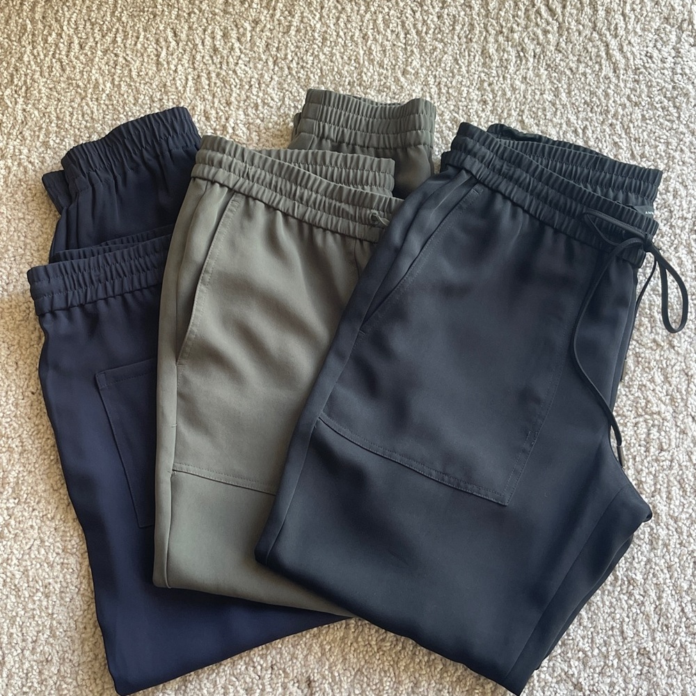 Set of 3 dress joggers for women